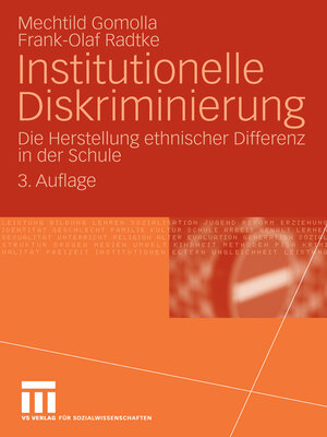cover image of Institutionelle Diskriminierung